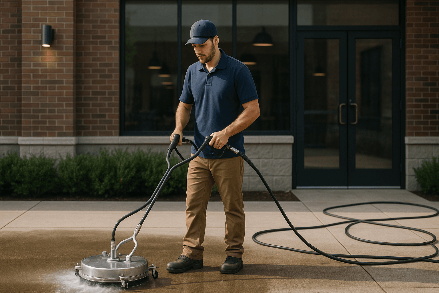EVO Pressure Washing hero image